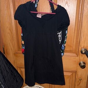 Juicy Couture Black Hoodie Dress